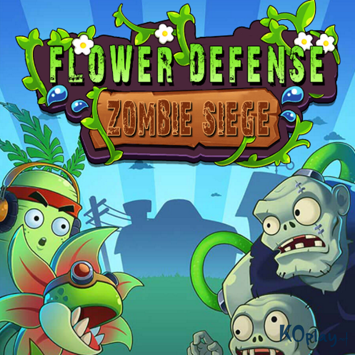 이전 게임 Flower Defense Zombie Siege