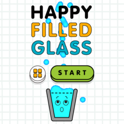Happy Filled Glass