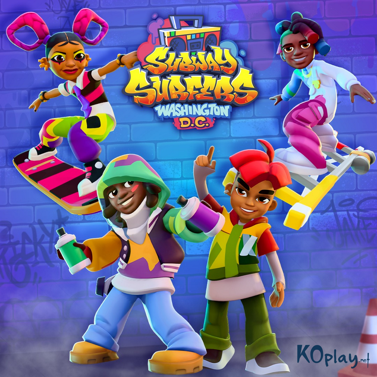 이전 게임 Subway Surfers World Tour: Washington DC 2025