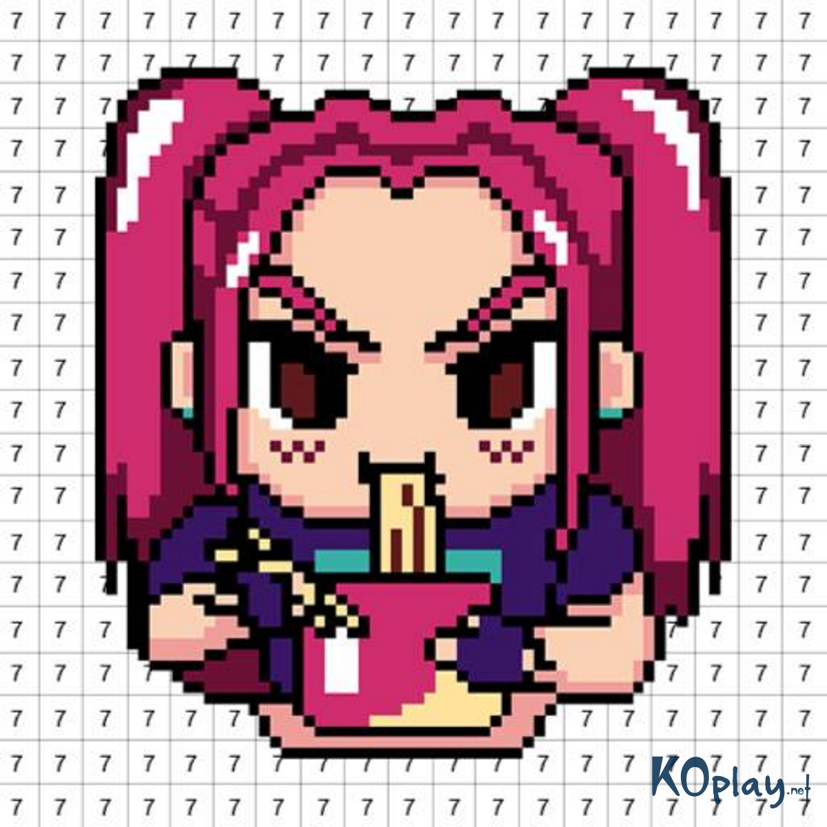 이전 게임 Pixel Number - DIY Coloring