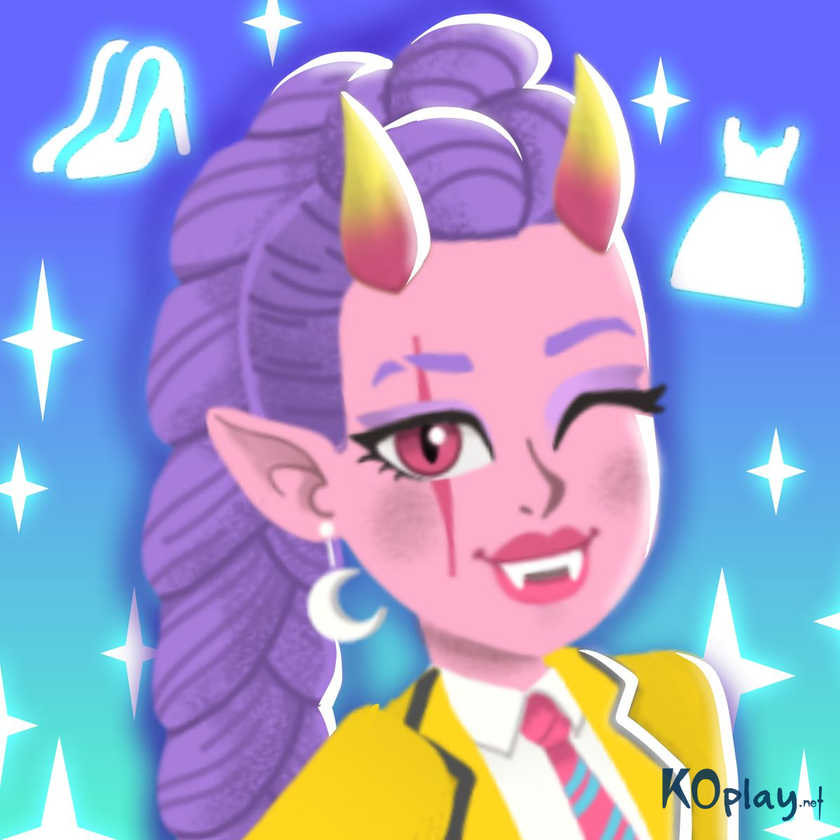 이전 게임 Wonder High Dress-Up